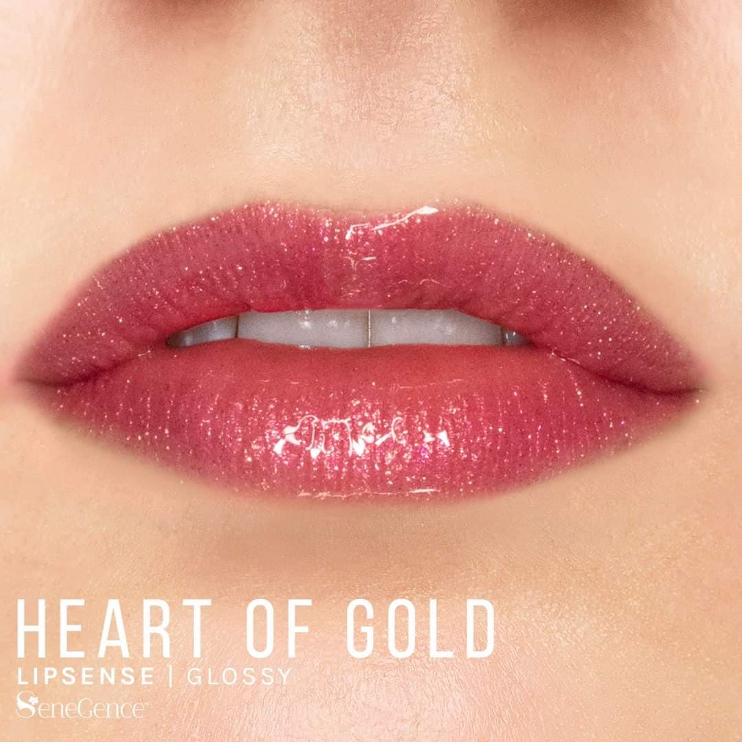 Heart of Gold. LipSense | Glossy. Senegence.