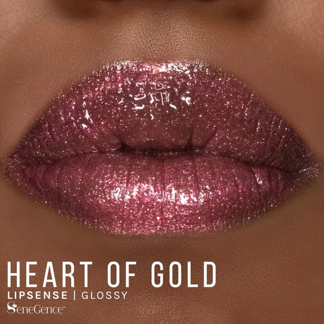 Heart of Gold. LipSense | Glossy. Senegence.