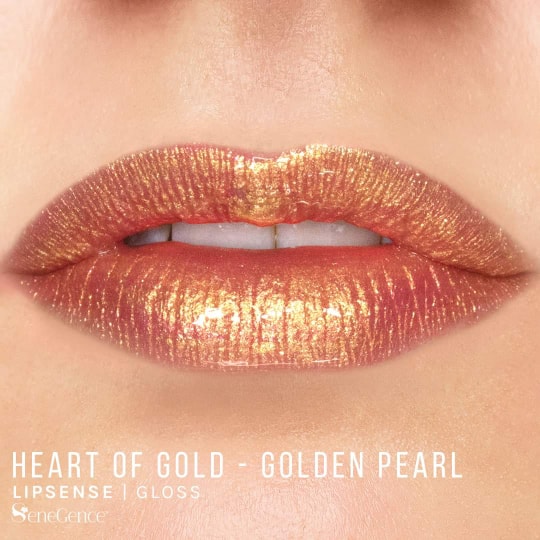 Heart of Gold - Golden Pearl. LipSense | Glossy. Senegence.