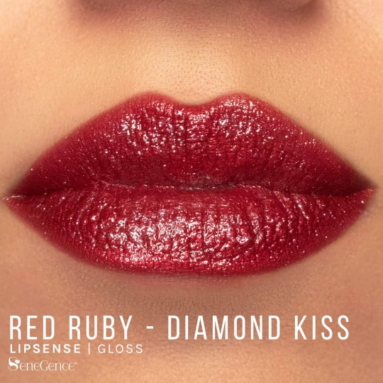 Red Ruby - Diamond Kiss. LipSense | Gloss. Senegence.